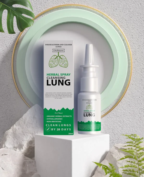 LOVILDS™ Organic Herbal Lung Cleanse Repair Nasal Spray