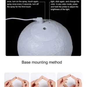 3D Moon Air Humidifier