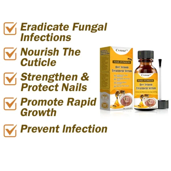 CVREOZ™ Nail Fungus Bee Venom Treatment Serum