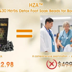 HZA™ Bee extract & 30-Herb Detox Foot Soak Beads