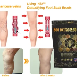 HZA™ Bee extract & 30-Herb Detox Foot Soak Beads