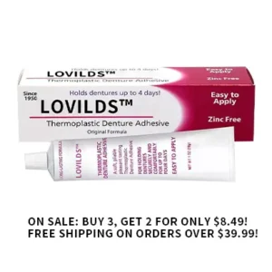 LOVILDS™ Thermoplastic Denture Adhesive