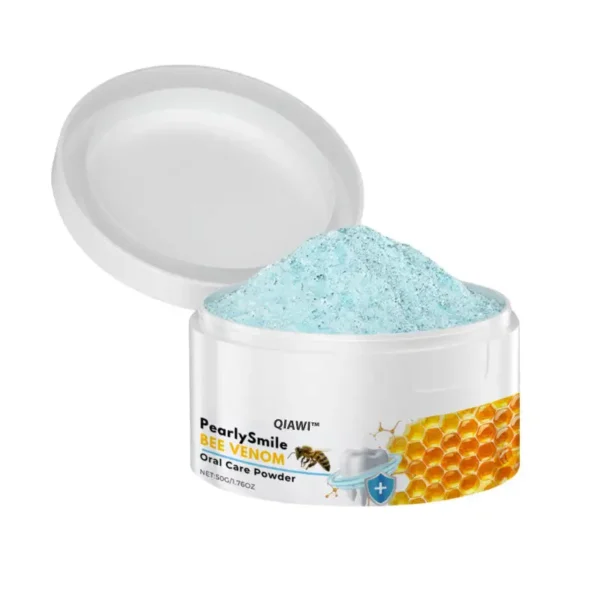 QIAWI ™ PearlySmile Bee Venom Oral Care Powder