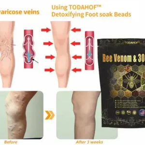 TODAHOF™ Bee Venom & 30-Herb Detox Foot Soak Beads