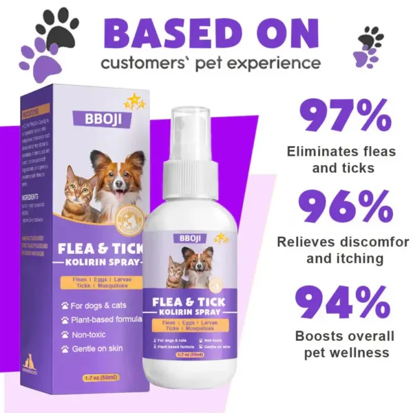 BBOJI™ Flea & Tick Kolirin Spray