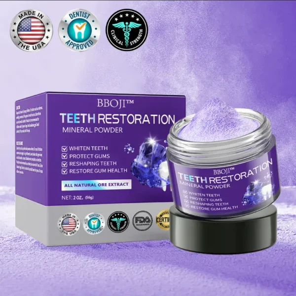 BBOJI™ TeethRestoration Mineral Powder