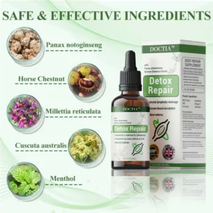 DOCTIA™ Detox Repair Supplement drops