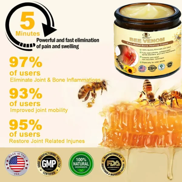 NESLEMY™ Bee-Venom Pain-Relief Bone Healing Cream