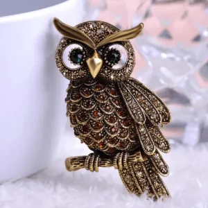 Owls Vintage Brooches