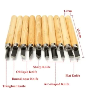 Professional Wood Carving Chisel Set