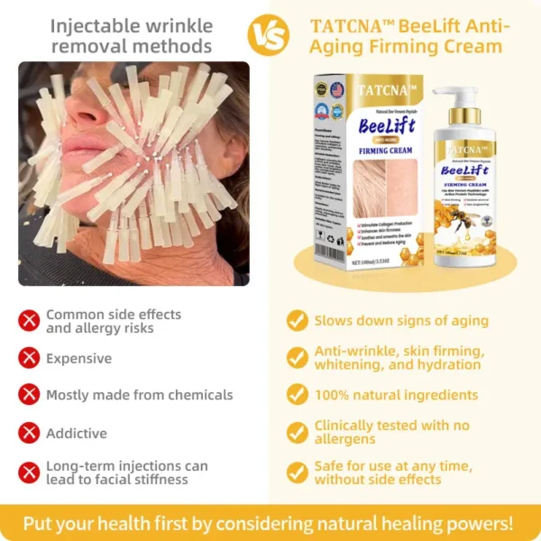 Tatcna™ BeeLift Anti-Aging Firming Cream,Address Crepe & Sagging